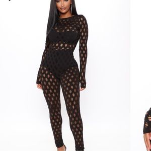 Fashion Nova enough play jumpsuit size S